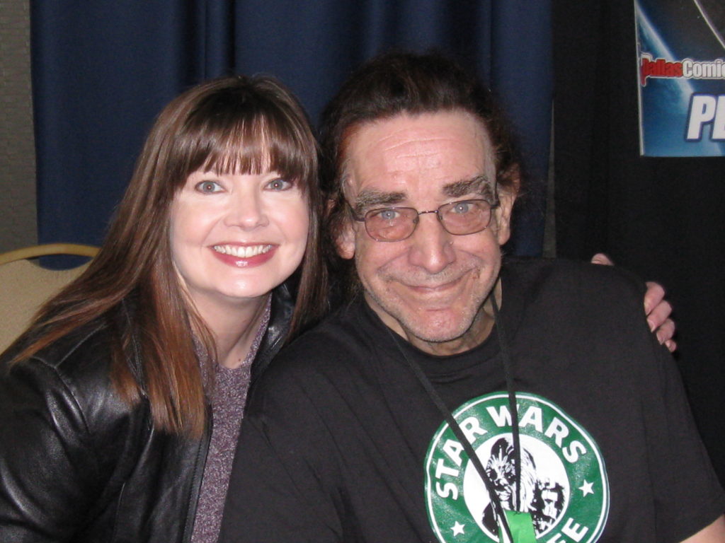 Peter Mayhew (aka Chewbacca) and me.